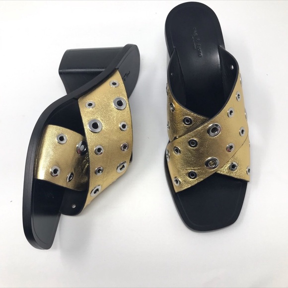 Rag & Bone Paige Gold Grommet - Picture 4 of 8